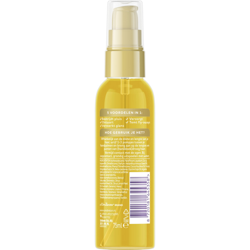 Een afbeelding van Andrélon Oil & care 5in1 serum oil