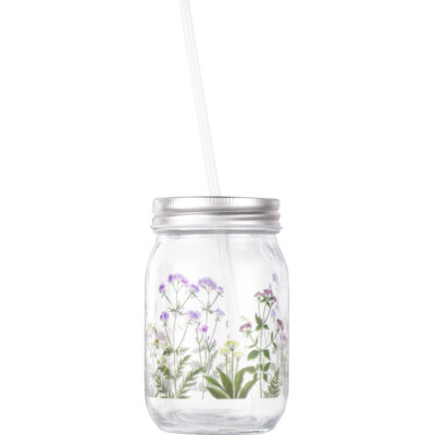 pdp-image-Day Flora drinkglas met rietje 0.45 liter