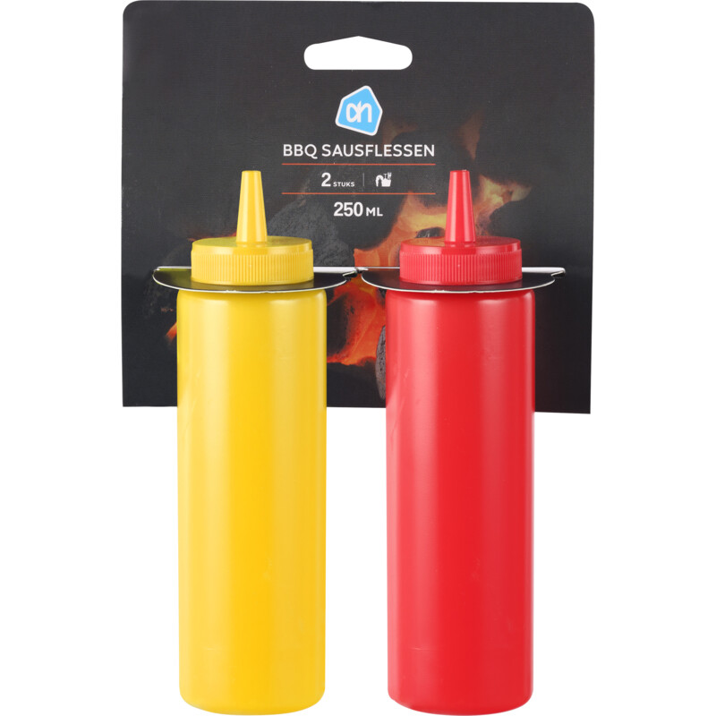 Een afbeelding van AH BBQ sausflessen 250ml