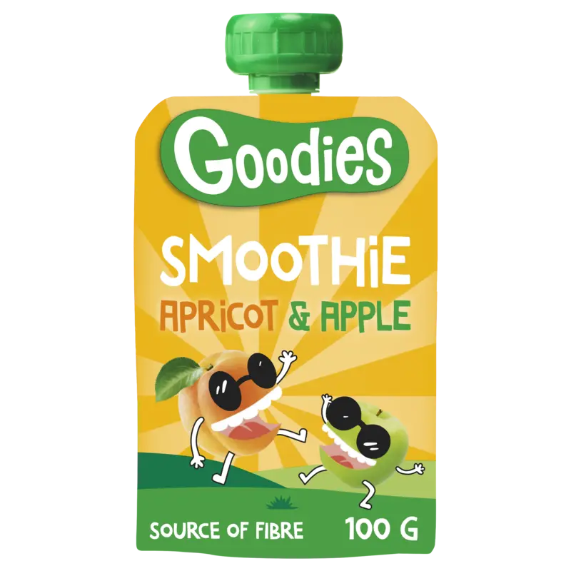 Knijpfruit Smoothie Abrikoos en Appel