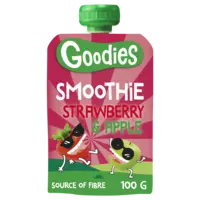 Goodies Knijpfruit smoothie strawberry & apple