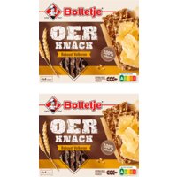 Een afbeelding van Bolletje Oerknack Robuust Volkoren 2-pack