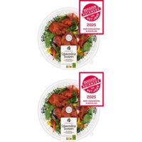 Een afbeelding van AH Stoommaaltijd kip tandoori 2-pack