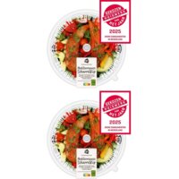 Een afbeelding van AH Stoommaaltijd mediteraanse kip 2-pack