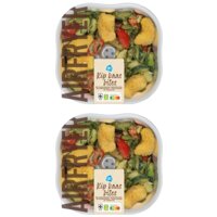 Een afbeelding van AH Airfryermaaltijd kip kaasbites 2-pack