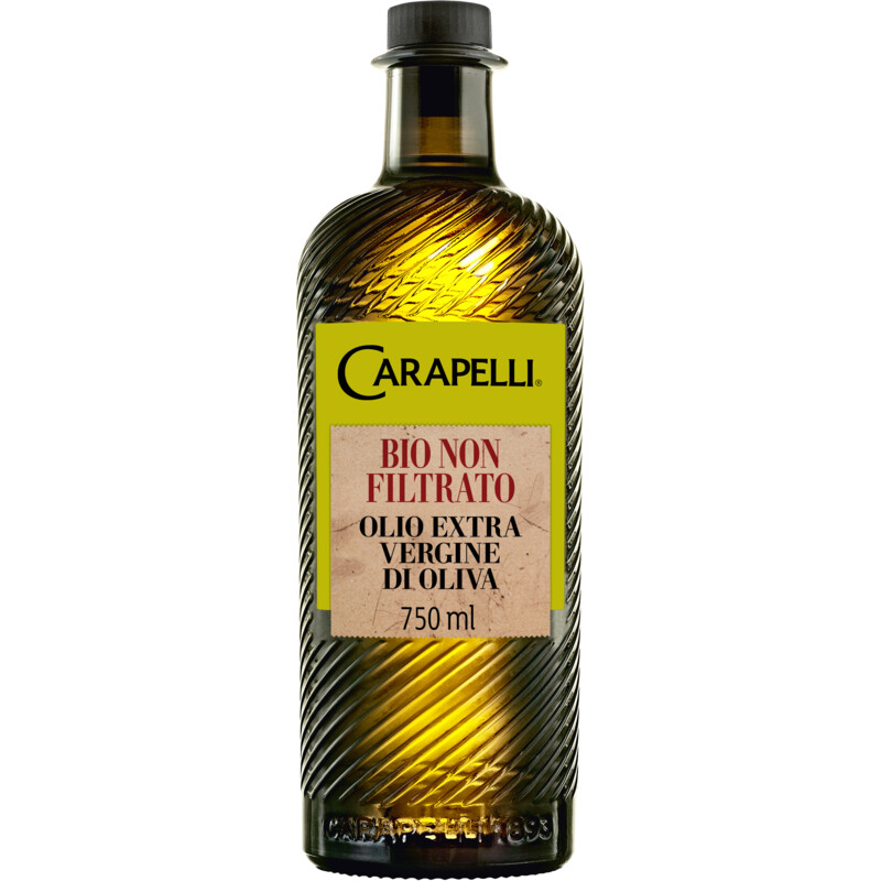 Een afbeelding van Carapelli Bio non filtrato extra vierge olijfolie