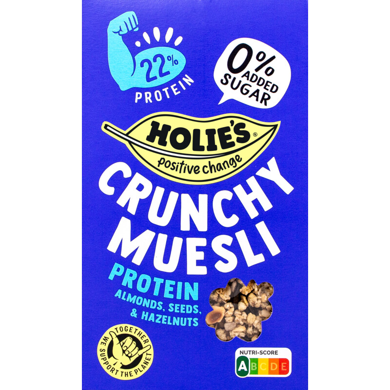 Een afbeelding van Holie's Crunchy muesli protein