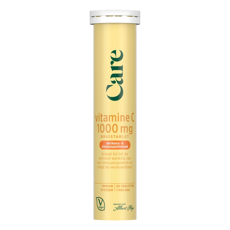Care Vitamine C abrikoossmaak bruistablet