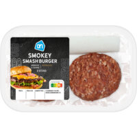 Een afbeelding van AH BBQ smokey smashburger