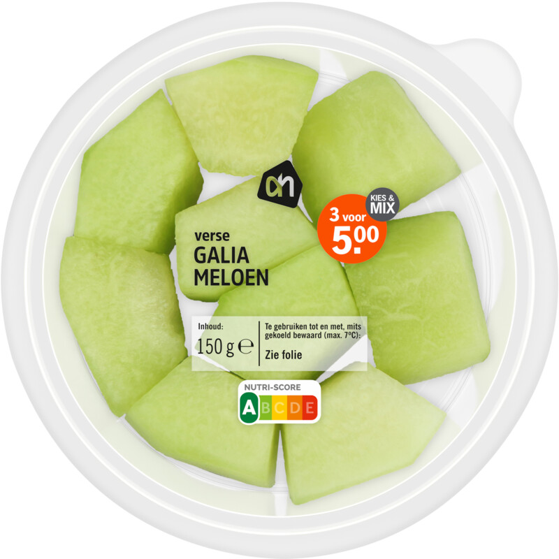 Een afbeelding van AH Galia meloen