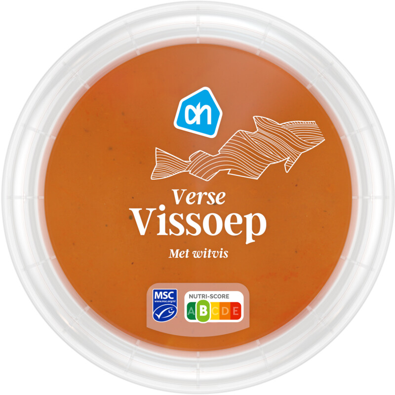 Een afbeelding van AH Verse vissoep