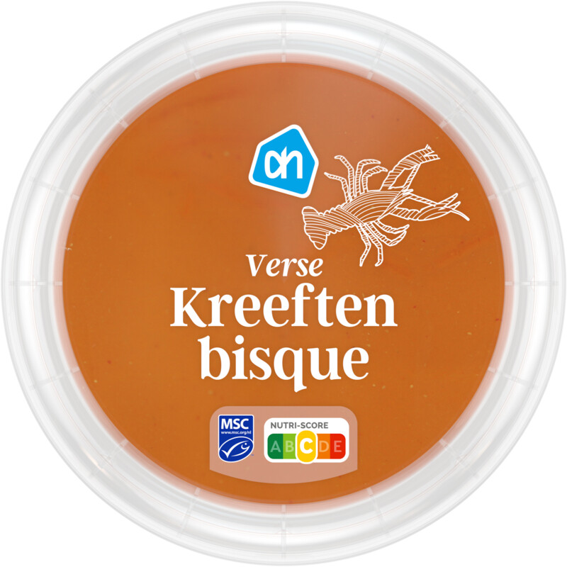 Een afbeelding van AH Verse kreeftenbisque