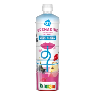 pdp-image-AH Siroop grenadine 0% suiker toegevoegd