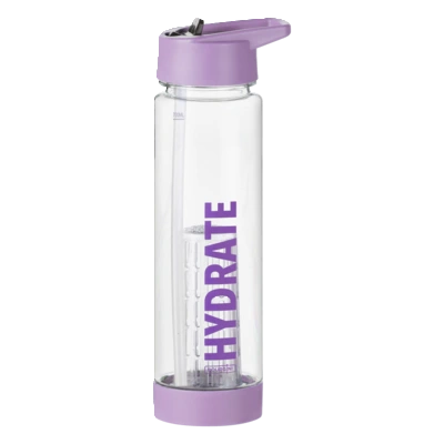 Bourgini Waterfles hydrate paars 700ml