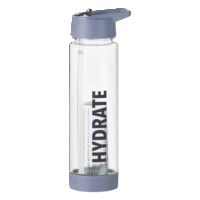 Bourgini Waterfles hydrate blauw 700ml