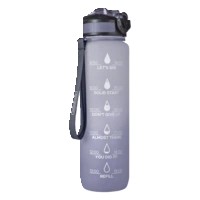 Bourgini Waterfles gradient blauw 1 liter