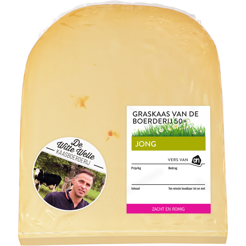 Een afbeelding van AH Kaas vd boerderij jong 50+ stuk