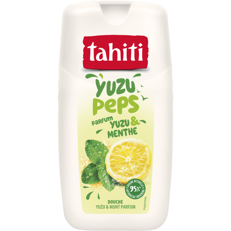 Een afbeelding van Tahiti Douchegel yuzu & munt bel