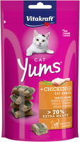 Vitakraft Cat yums met kip en kattengras