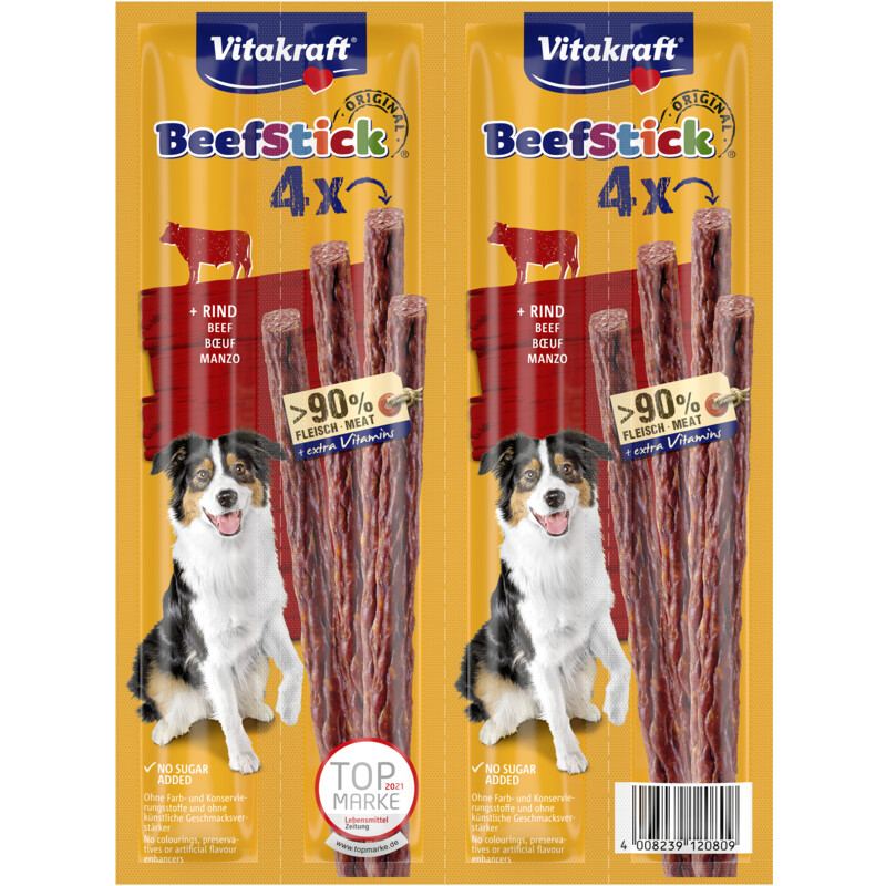 Een afbeelding van Vitakraft Beefsticks rund