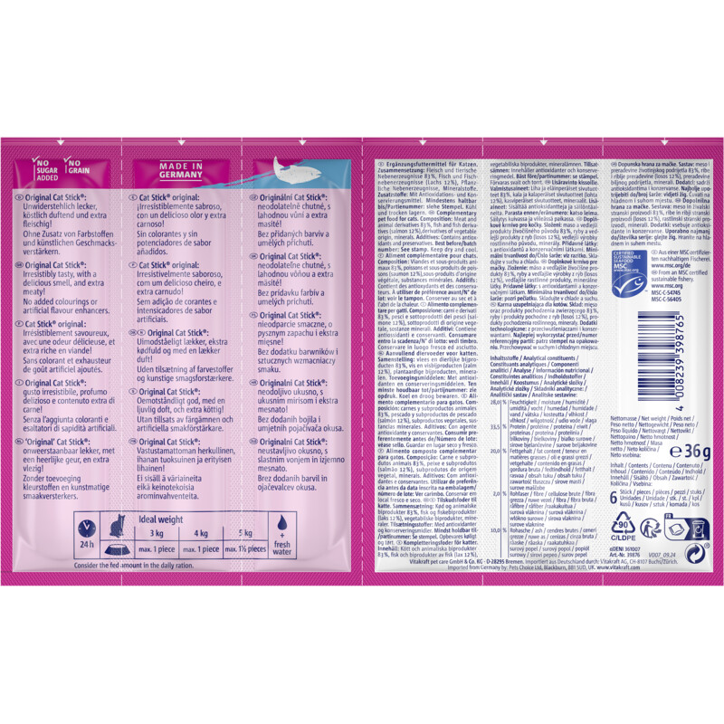 Een afbeelding van Vitakraft Catstick mini vis