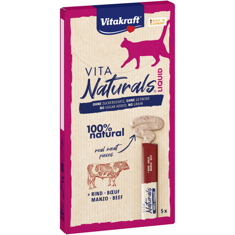 Een afbeelding van Vitakraft Vita naturals liquid beef