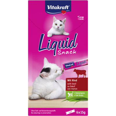 pdp-image-Vitakraft Liquid Snack rund & kattengras 6 st