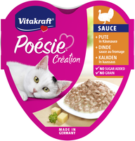 Vitakraft Poesie creation kalkoen in kaassaus