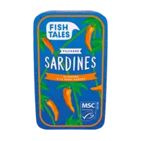 Fish Tales Sardines in harissa