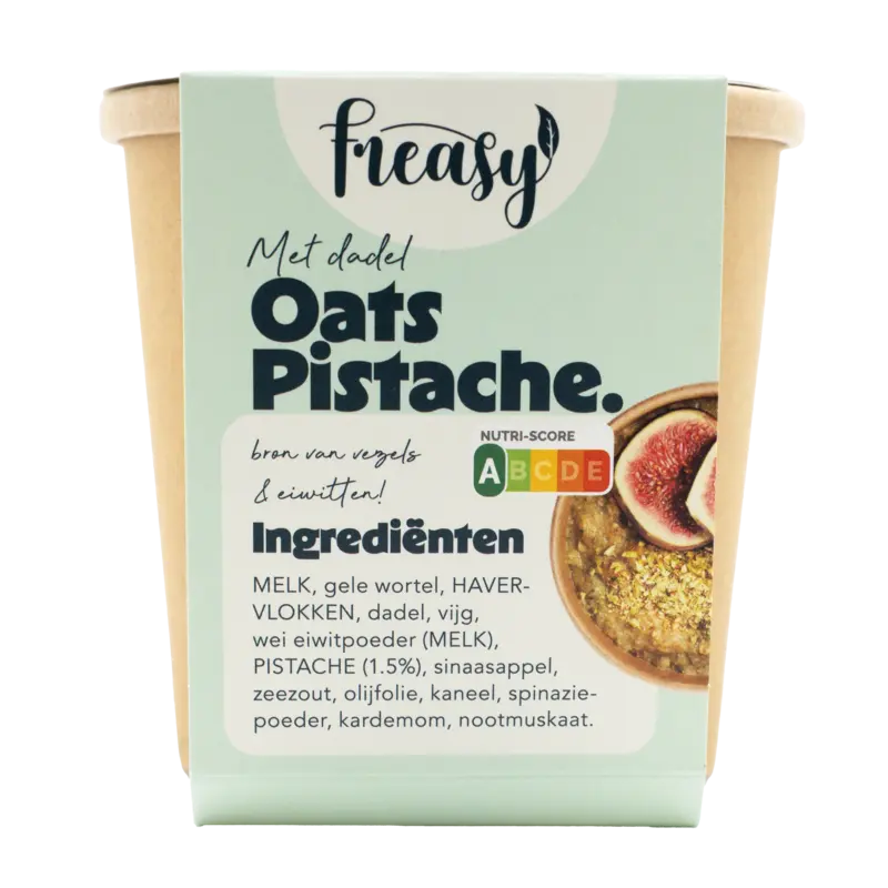 Pistache breakfast oats