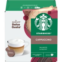 Een afbeelding van Starbucks Dolce gusto compatible cappuccino