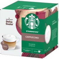 Een afbeelding van Starbucks Dolce gusto compatible cappuccino