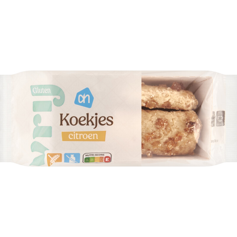 Een afbeelding van AH Glutenvrij Koekjes citroen