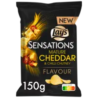 Lay's Sensations mature cheddar & chilli