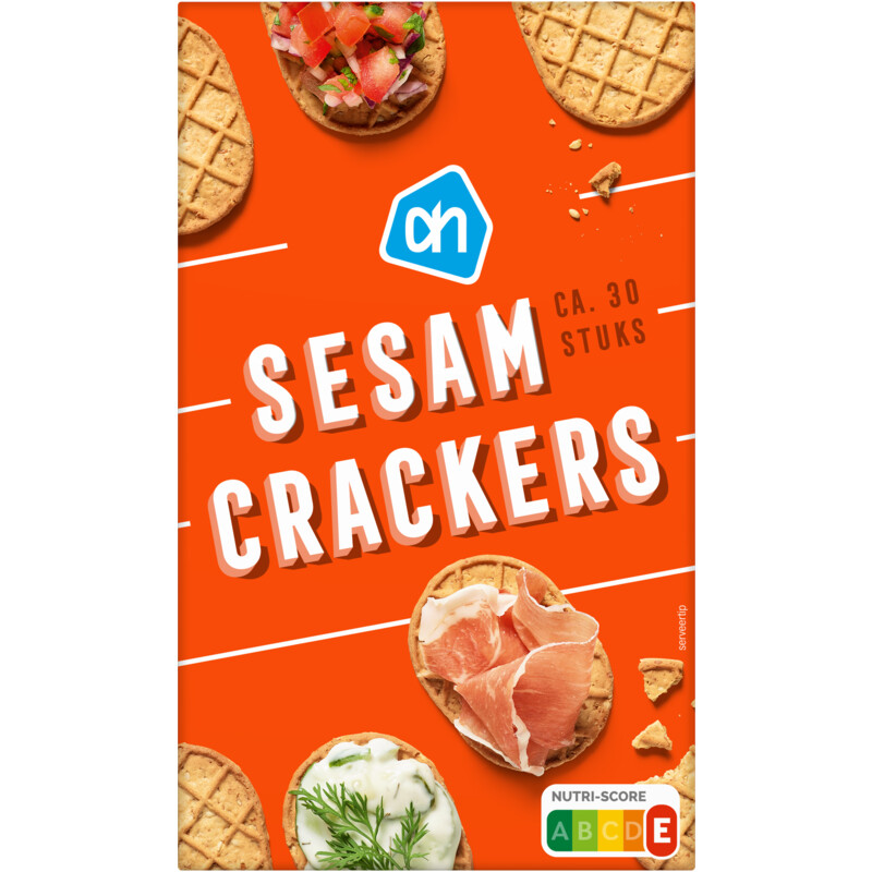 Een afbeelding van AH Sesam crackers