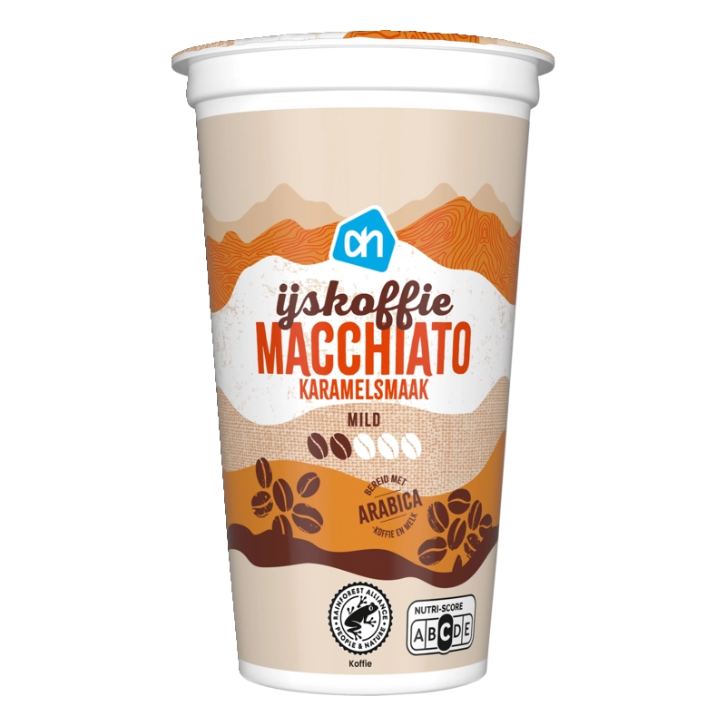 AH Ijskoffie macchiato karamelsmaak