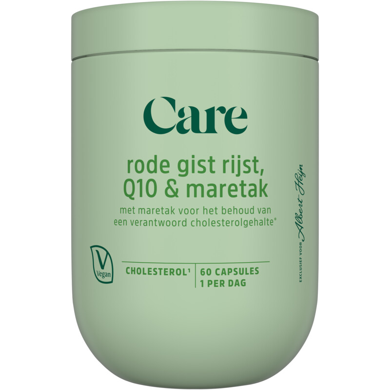 Een afbeelding van Care Rode gist rijst, Q10 & maretak
