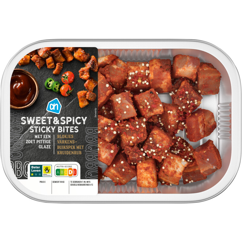 Een afbeelding van AH BBQ sweet&spicy sticky bites
