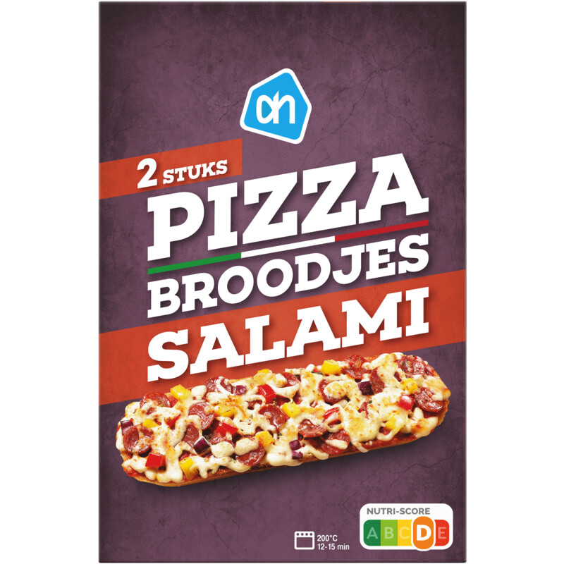 Een afbeelding van AH Pizzabroodjes salami