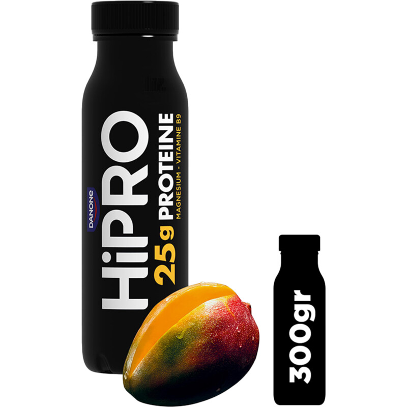 Een afbeelding van HiPRO Mango drink bel