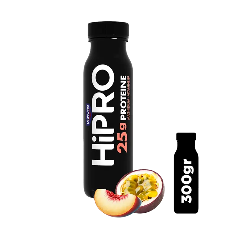 HiPRO Protein drink perzik passievrucht bel