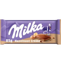 Een afbeelding van Milka Chocoladereep créme hazelnoot