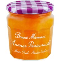 Een afbeelding van Bonne Maman Ananas en passievrucht minder suiker