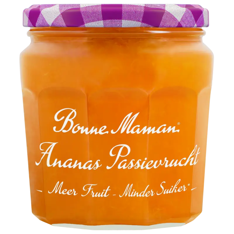 Bonne Maman Ananas en passievrucht minder suiker