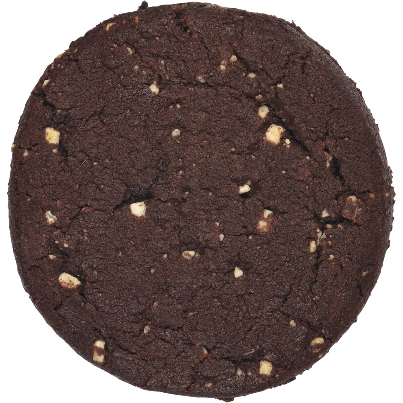 Een afbeelding van AH Filled dubbel choc salted caramel cookie