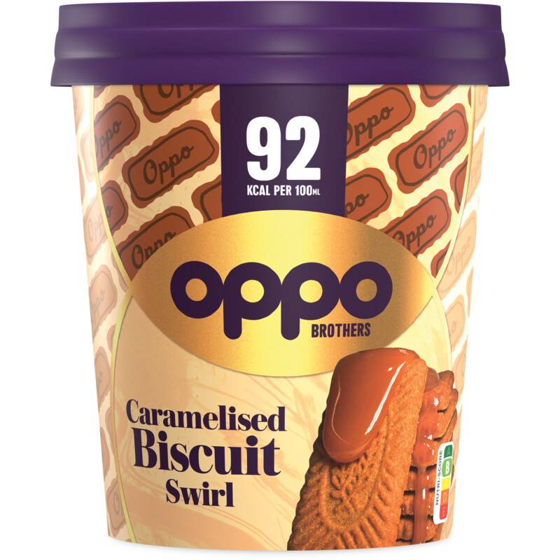 Een afbeelding van Oppo Brothers Caramelised biscuit swirl