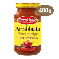 Grand' Italia Arrabbiata éxtra pittige tomatensaus