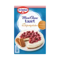 Dr. Oetker Monchou taart kandijkoekjesbodem bakmix