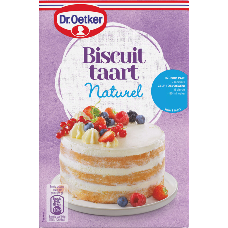 Een afbeelding van Dr. Oetker Basismix biscuittaart
