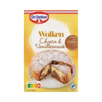 Dr. Oetker Wolken choco & vanillesmaak